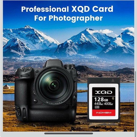 XQD Memory Card 128GB - Black and Red - Picture 7 of 7
